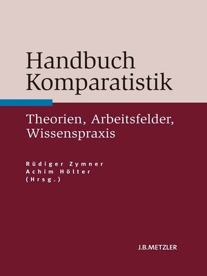 cover image of Handbuch Komparatistik